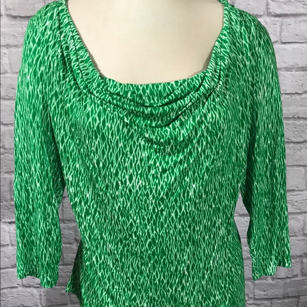NWT Michael Kors Drape Neck Top